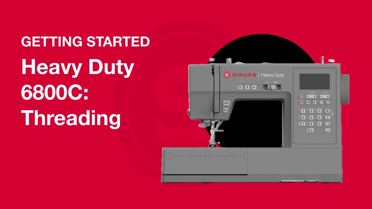 Getting Started Heavy Duty 6800C: Threading