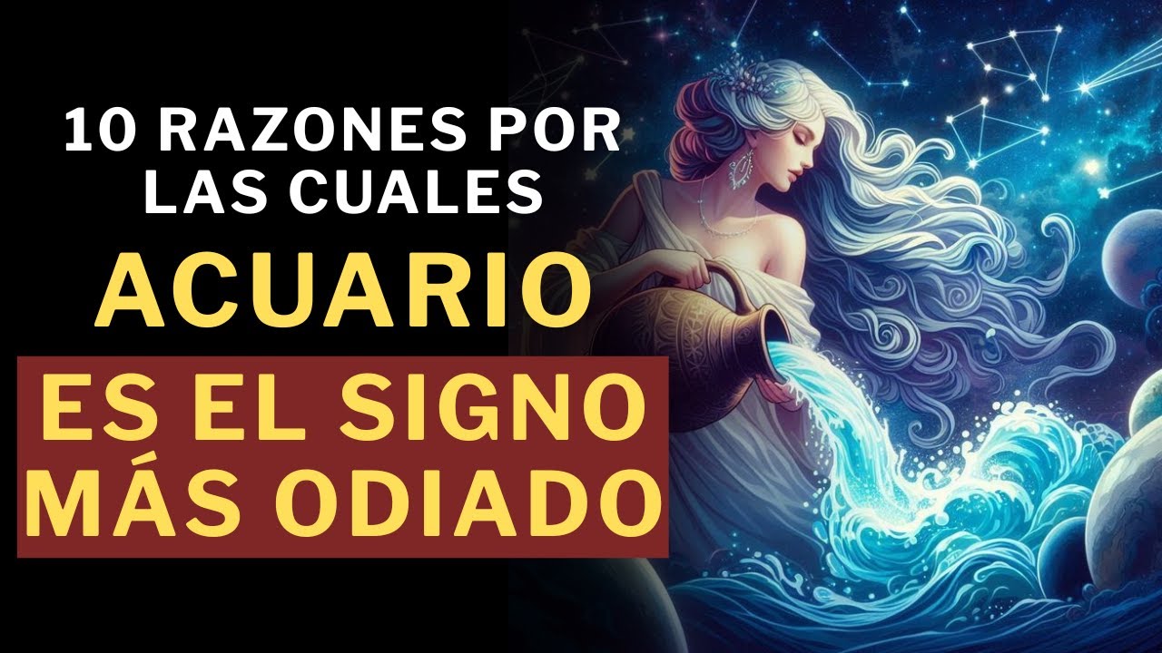 Acuario, TE ENVIDIAN DEMASIADO. Por eso ERES EL SIGNO MÁS ODIADO.