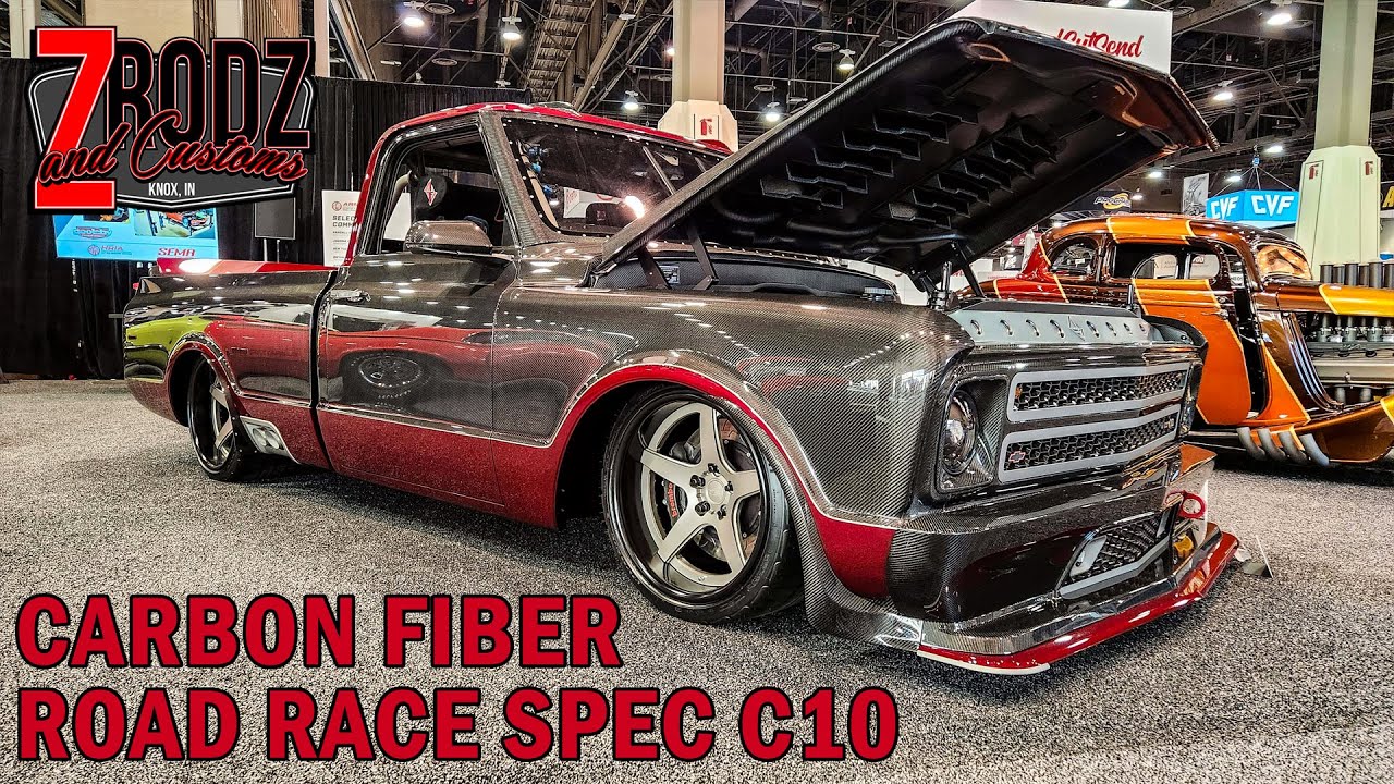 SEMA 2023: ZRODZ carbon fiber C-10