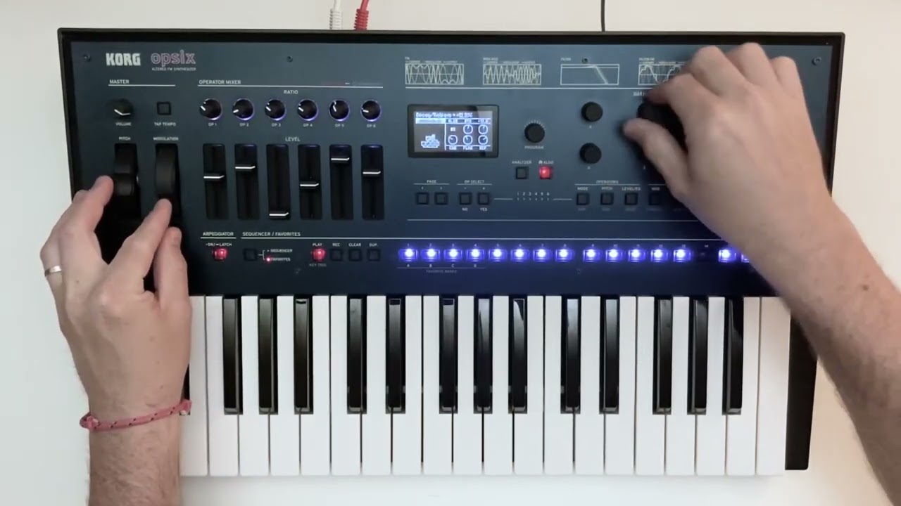 Korg OPSIX makes the sickest FM sequences