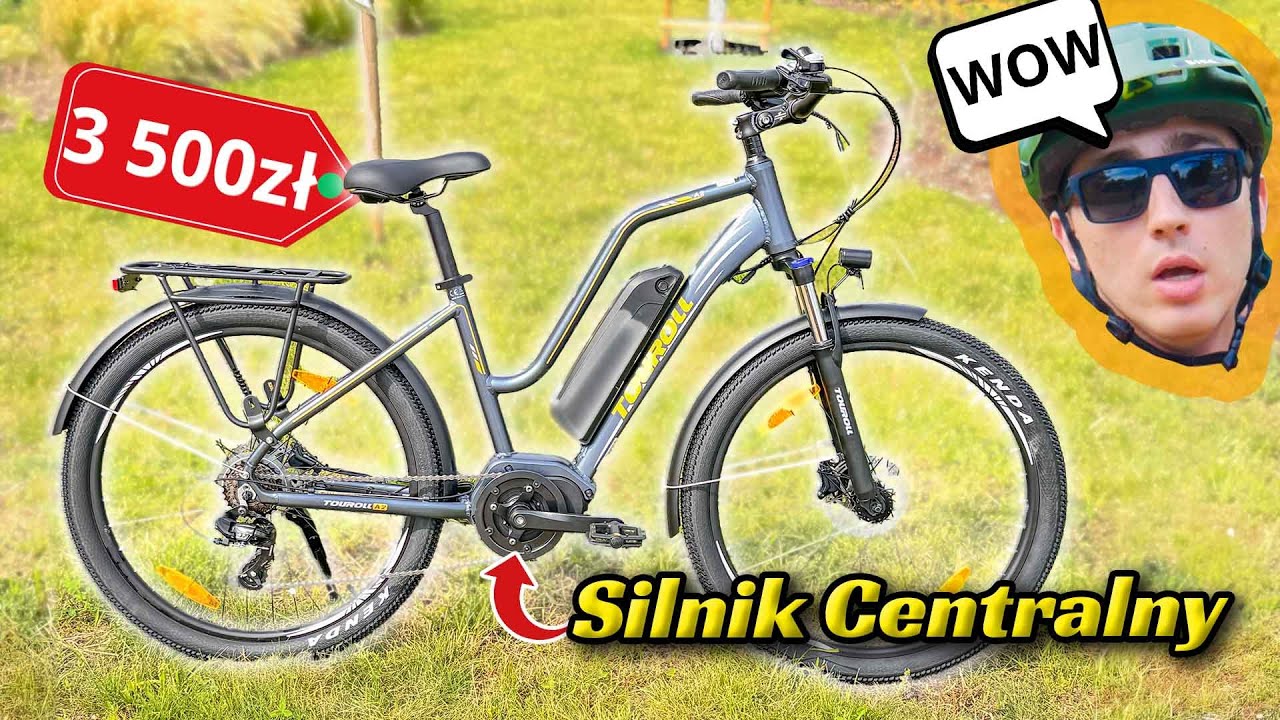 LEPSZEGO W TEJ CENIE NIE DOSTANĘ - E-bike TOUROLL A2