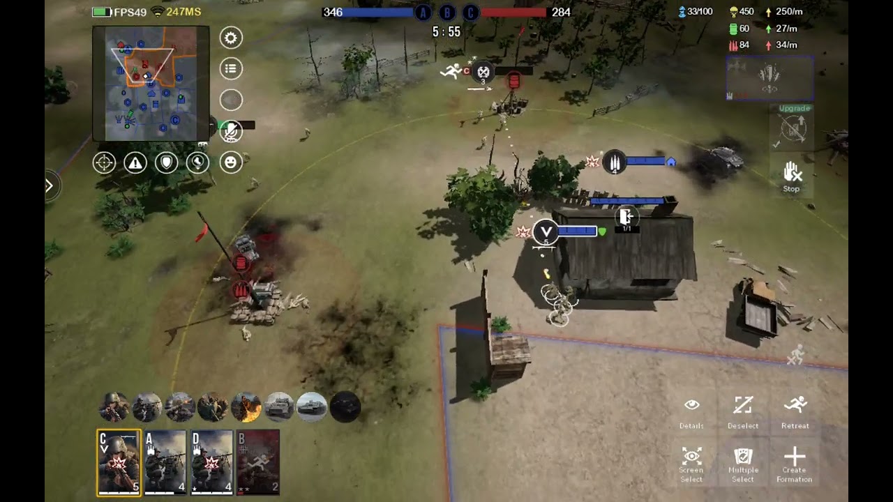 War Alert WW2 Gameplay Germany 2v2