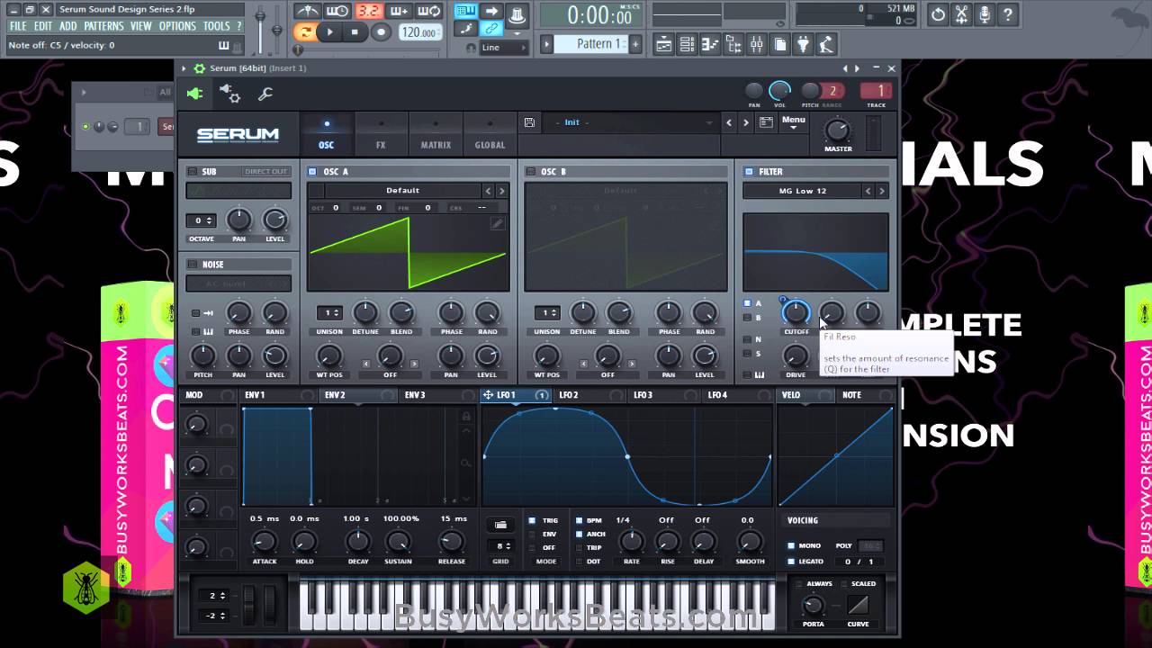 Serum-Dubstep Wobbles and Robot Sounds