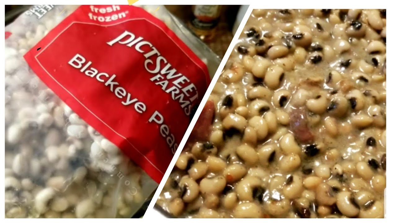 How to make Soulfood Southern Black Eyed Peas Recipe w/ (Frozen Peas)! NO ONE WILL EVER KNOW! Yummy!