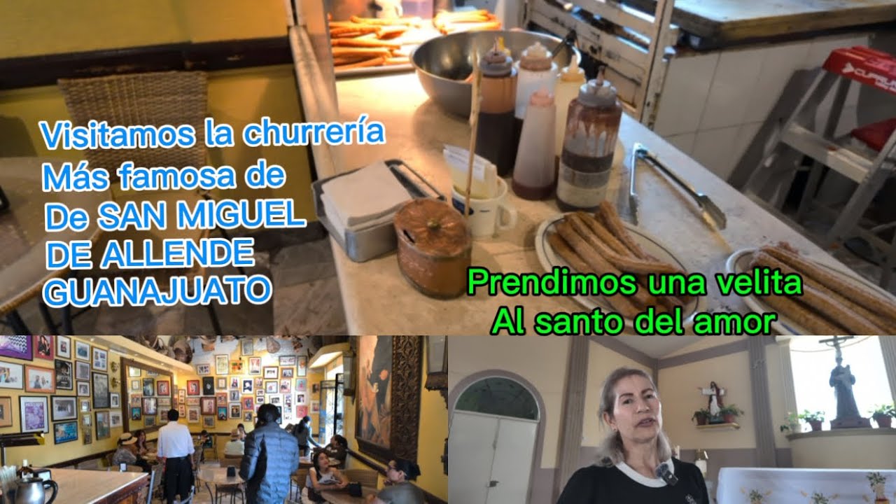 Probamos los churros más deliciosos de San Miguel de Allende (GUANAJUATO)  🇲🇽  ✨👌🏻‼️‼️‼️