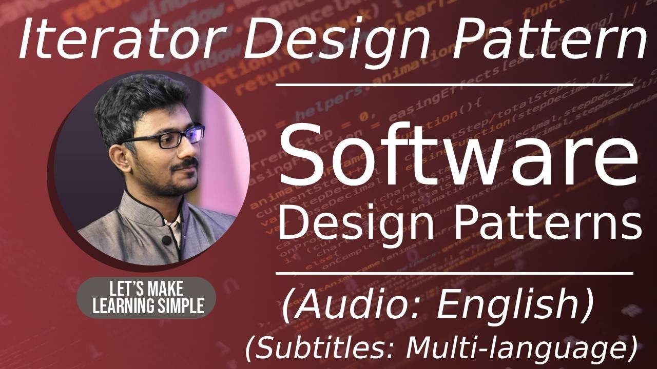 Iterator Design Pattern (Software Design Patterns Tutorial)