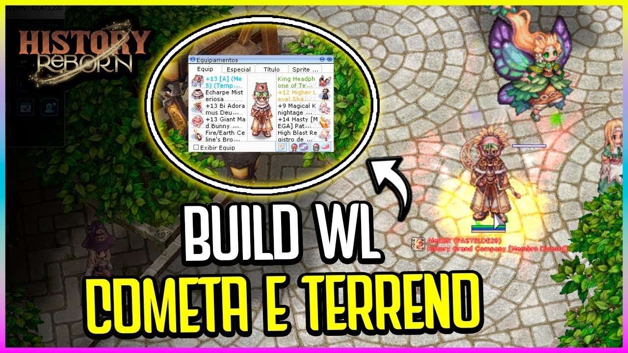 BUILD COMPLETA DE COMETA E TERRENO PARA WARLOCK!! CONTEÚDO EARLY E MID GAME