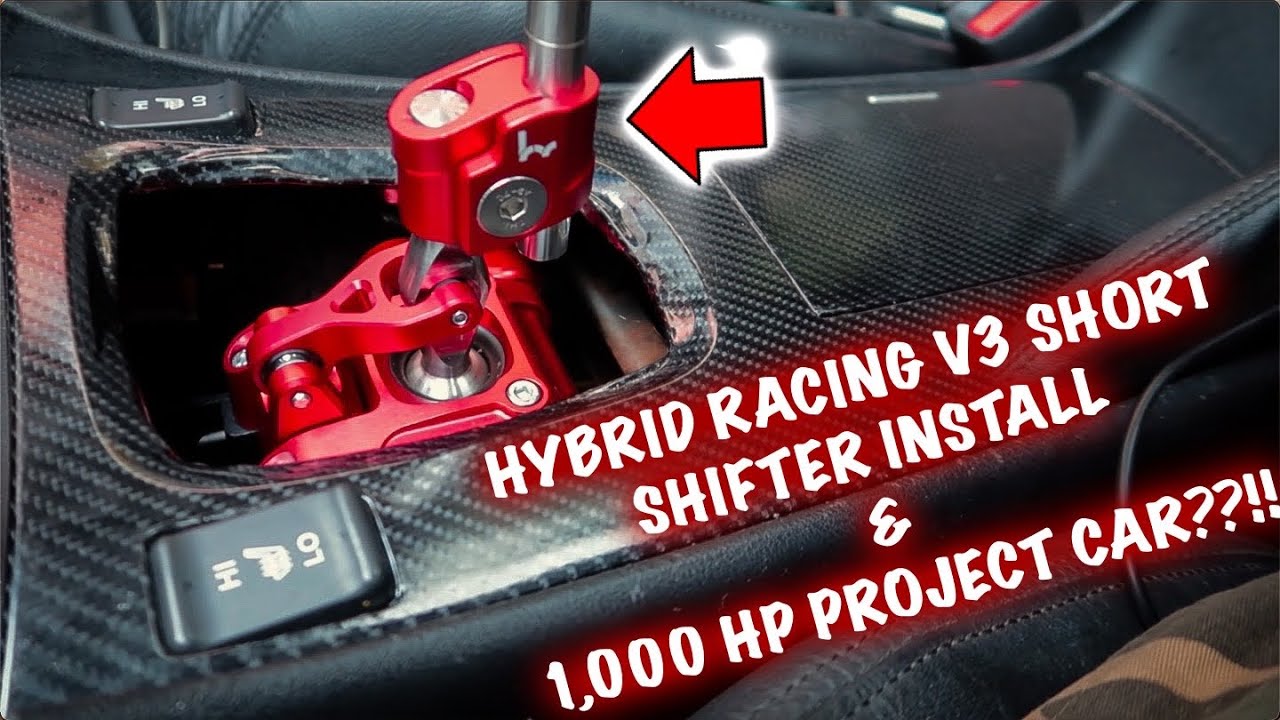 TSX GETS HYBRID RACING SHORT SHIFTER INSTALL// NEW PROJECT CAR?!!