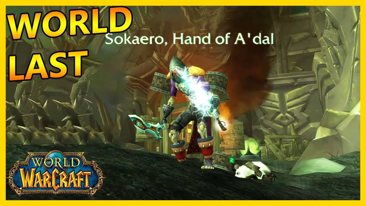 How I became the World of Warcraft's LAST Hand of A'dal