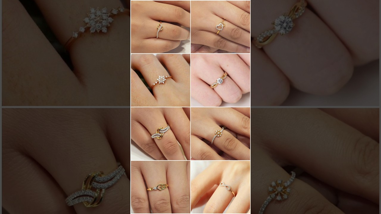 1 gram gold finger ring designs 