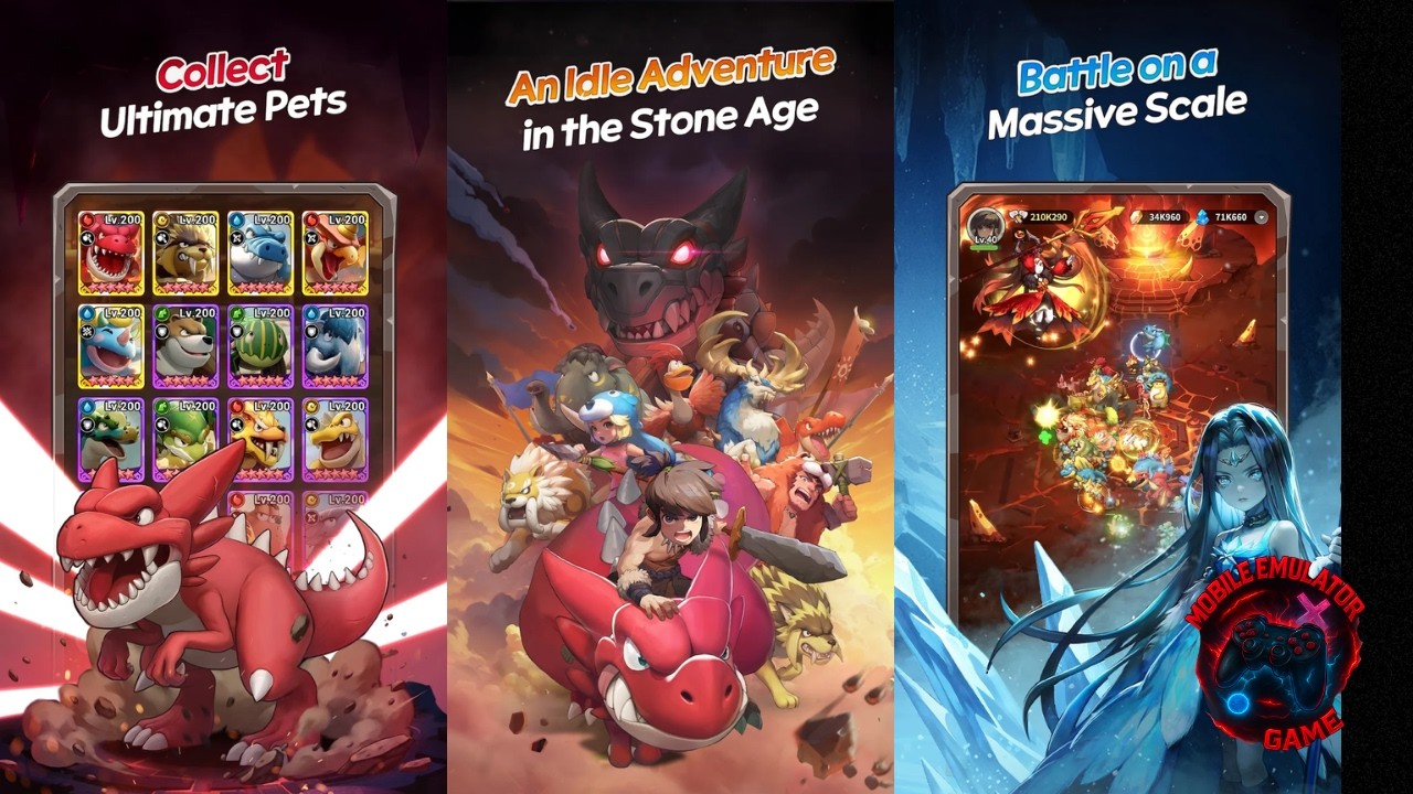 Stone Age : Idle Adventure Gameplay Android APK iOS