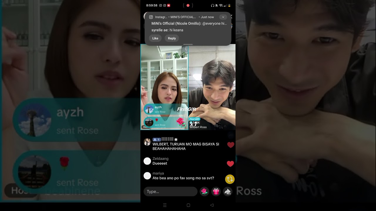 Wilbea tiktok live last nov. 14, 2025