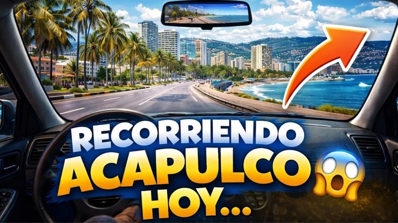 Así Se Vive Acapulco en Pleno Día… Sin Filtros 🚗🌴
