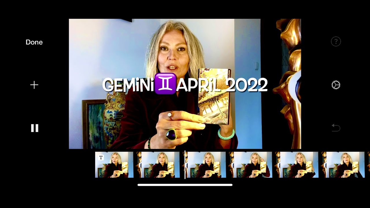 GEMINI♊️БЛИЗНЕЦЫ💞TAROT reading 💟APRIL 2022