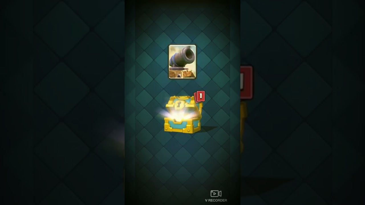 Golden chest unlocking #clashroyale #goldchest