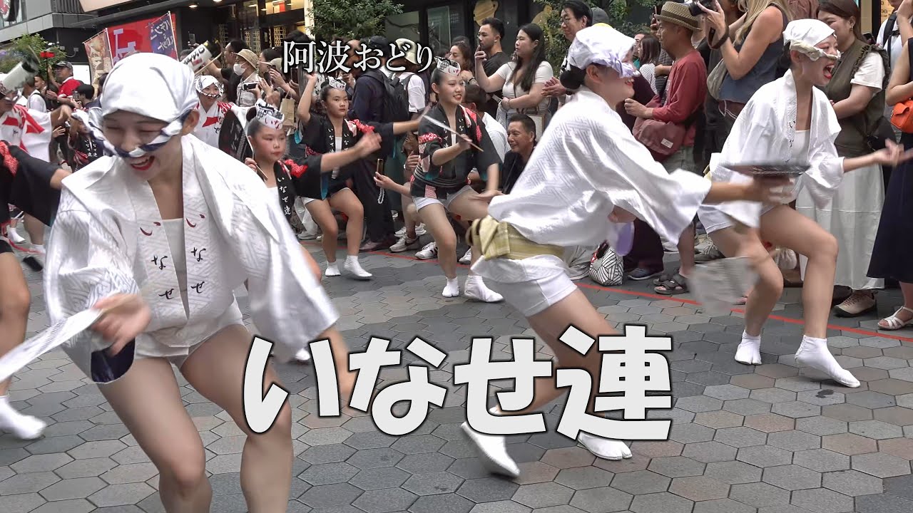 【阿波踊り2025】浅草でも粋でいなせな「いなせ連 」Awa Odori Dance - 第4回浅草阿波おどり（2025.9.28）