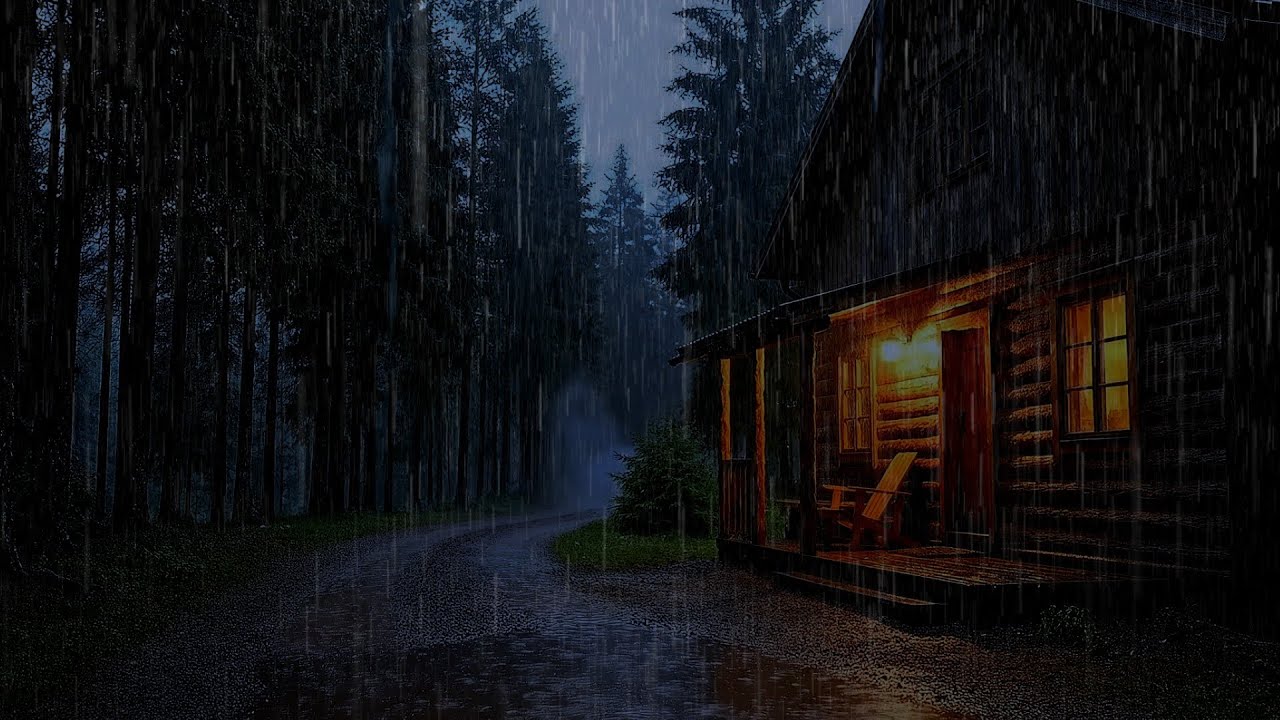 Calming Rain Sounds for Deep Sleep & Anxiety Relief 🌧️ ( No Ads ) | White Noise