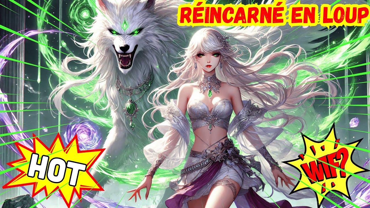 💥 Réincarné en LOUP DES NEIGES, ma première mission: sauver un bébé loup avec du lait et des couches