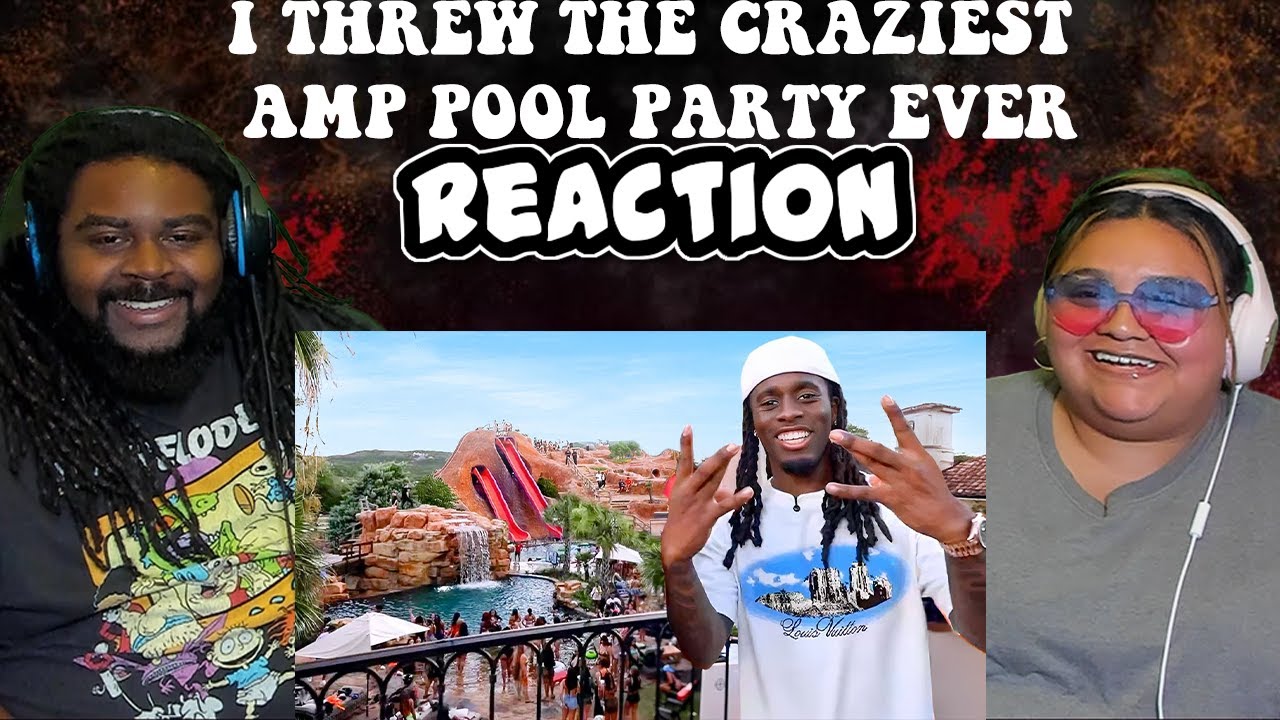 I Threw The Craziest AMP Pool Party Ever | REACTION