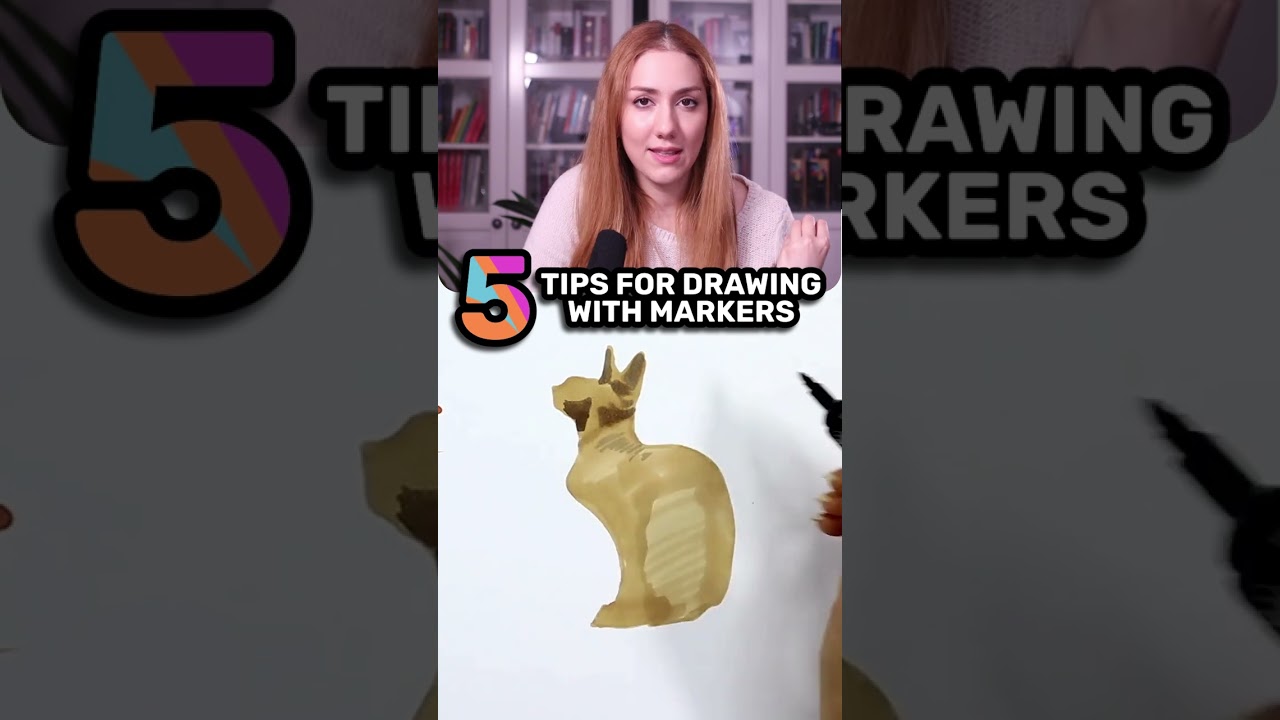 5 TIPS for Drawing with Markers