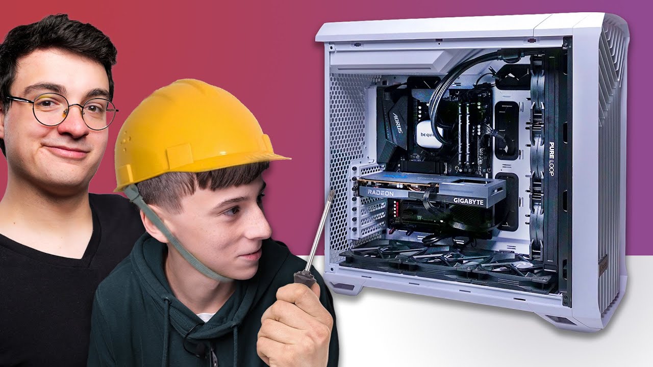 Budujemy KOMPUTER z kuzynem krok po kroku 🔧