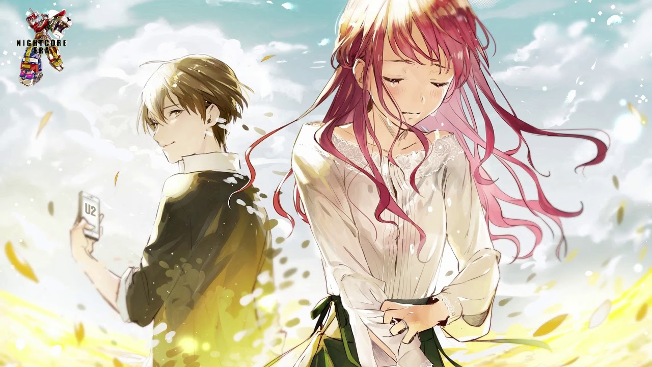 U2 | With or Without You | Nightcore |