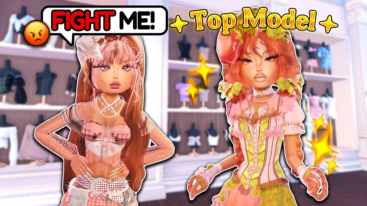 I CHALLENGED A Top Model To See Who's BETTER in Dress to Impress! (Roblox)