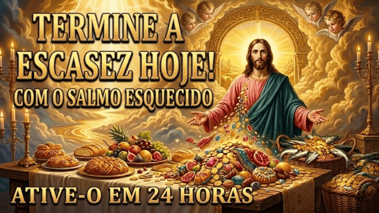 👑 O CÓDIGO DA RIQUEZA DIVINA: O Salmo Esquecido para Destravar a Vida Financeira