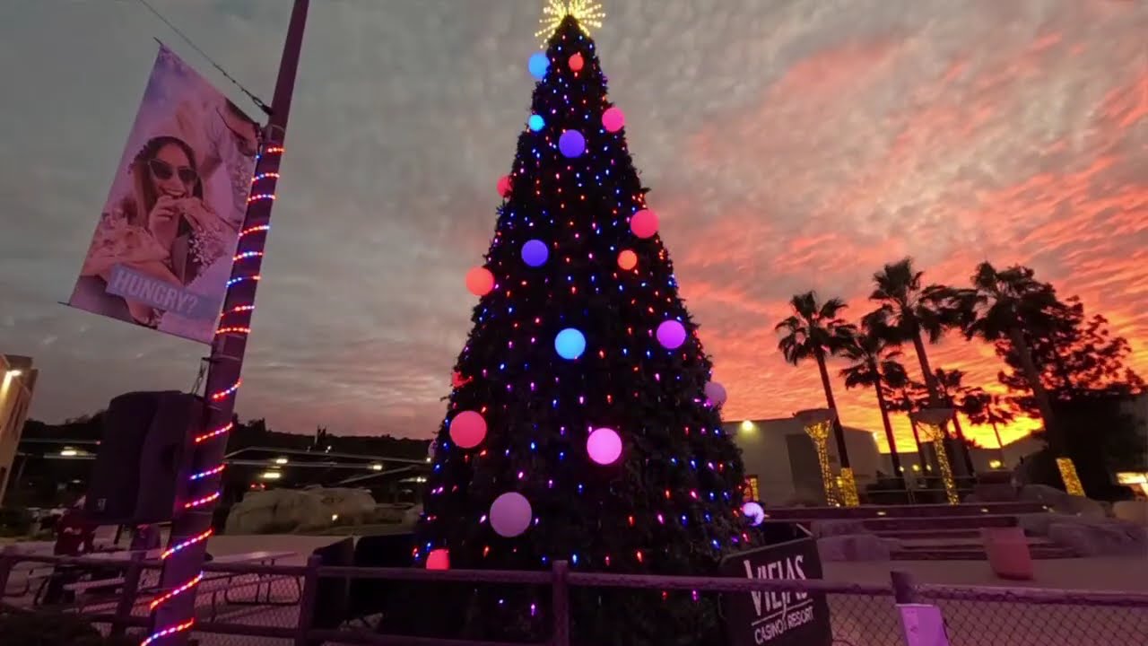⛸️ Катание на коньках. Самый большой открытый каток, НЕВЕРОЯТНО!!! 🎄 Закаты в Южной Калифорнии. П...