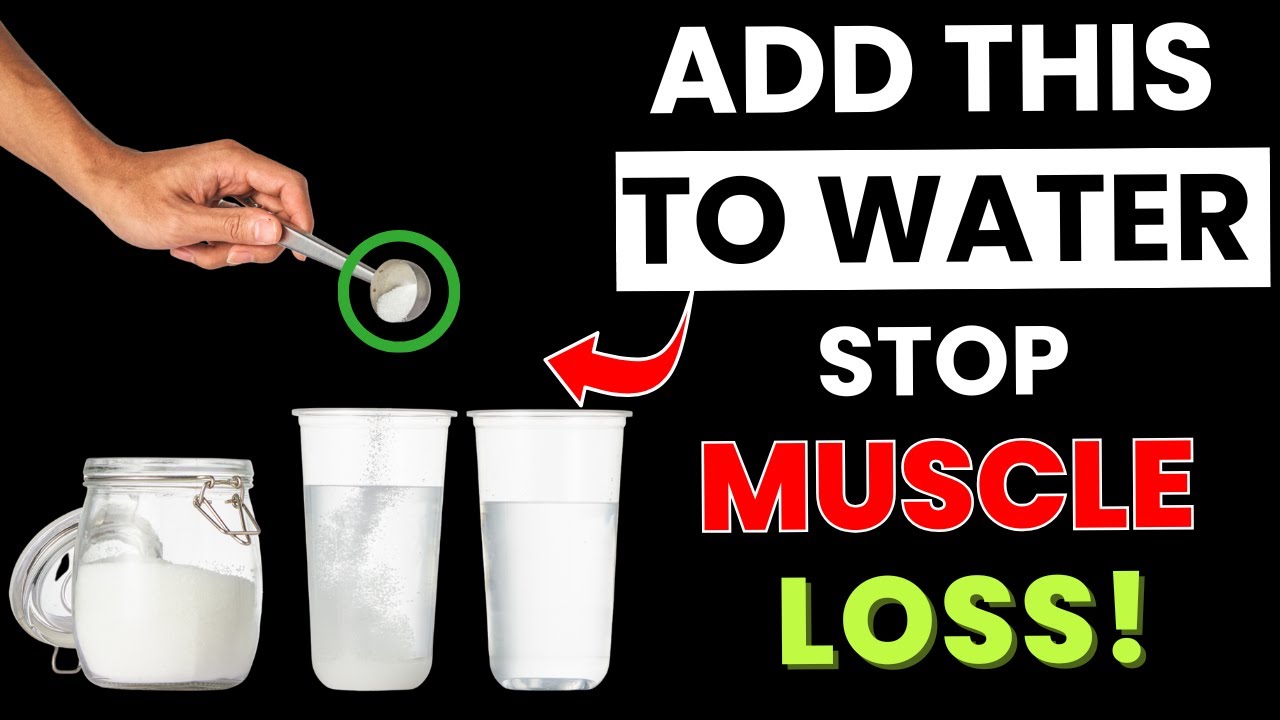 Drinking Plain Water Isn’t Enough After 60 Add THIS to Stay Muscular and Hydrated | Senior Nutrition