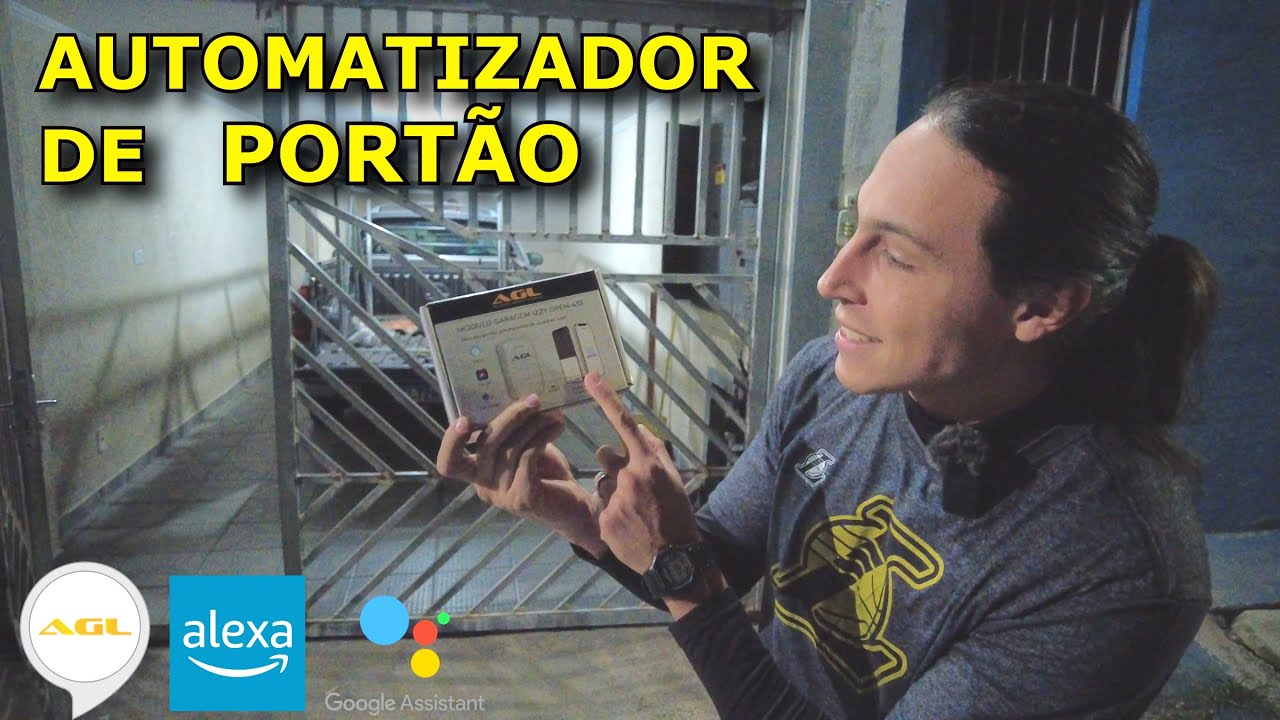 AUTOMAÇÃO DO PORTÃO DA GARAGEM IZZY OPEN - 433 AGL