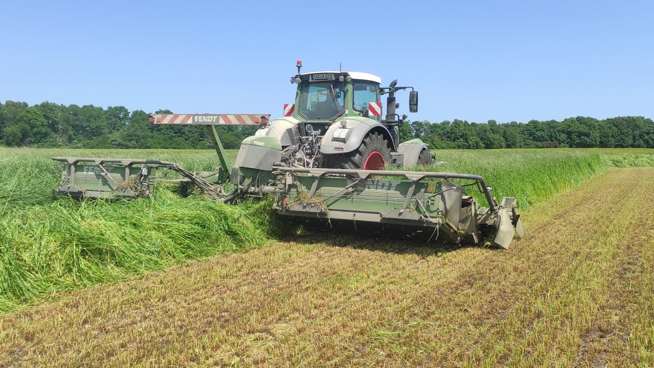 Teil 1 / 2 vom 1. Schnitt beim Agrarservice Zech | Fendt Vario 828 | Fendt Slicer 310 | Slicer 9314