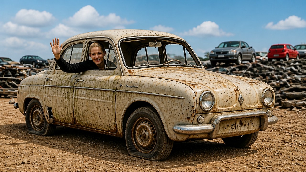 ASMR Restoration of an Abandoned 1962 Renault Dauphine | POV 4K