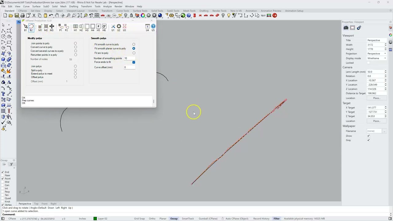 Modify Smooth Polys - Production