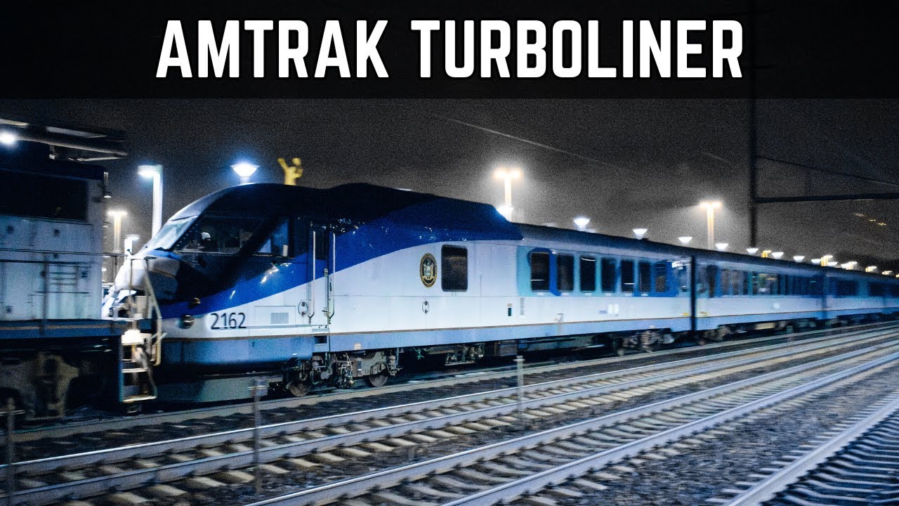 Amtrak Turboliner on the Northeast Corridor!