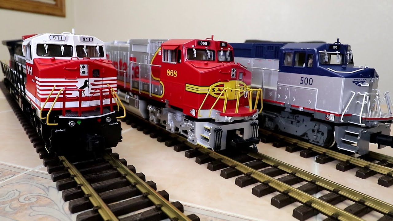 3 Model Trains I Love To Play With