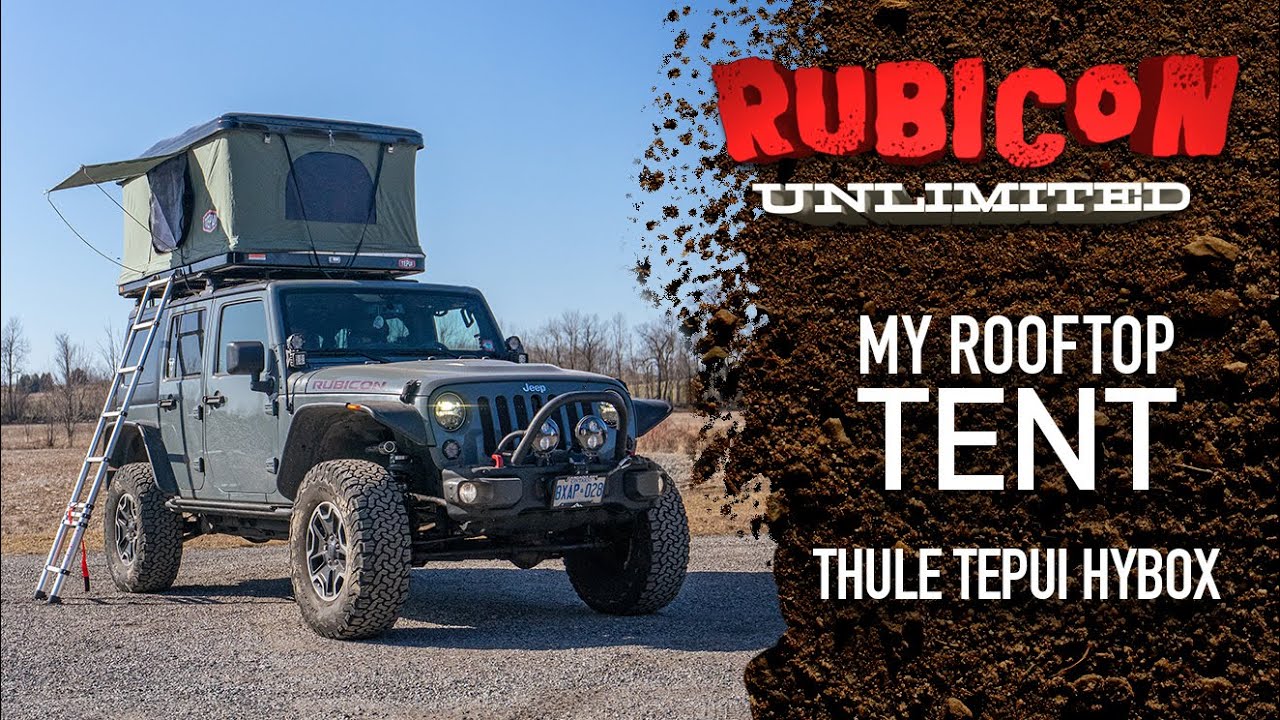 My Rooftop Tent! Thule Tepui Hybox
