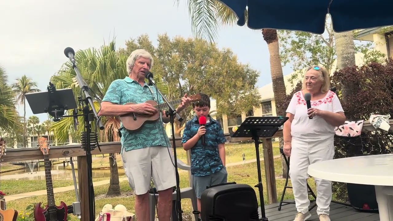 The Wellerman - a sea chanty - Johnny Uke and grandson Parker 
