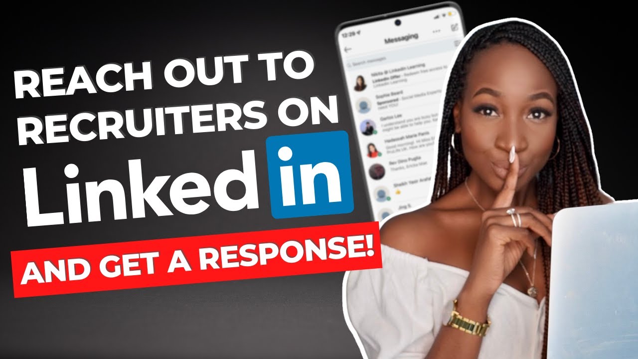 HOW TO REACH OUT TO RECRUITERS ON LINKEDIN (MARKETING EXPERTS USE THIS TO GET RESPONSES!)