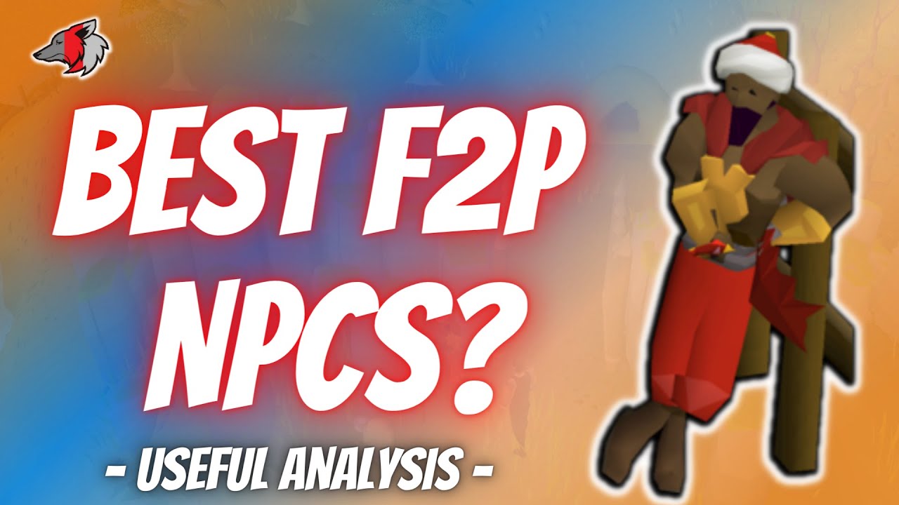 (OSRS) Seven Useful NPCs For F2P Runescapers