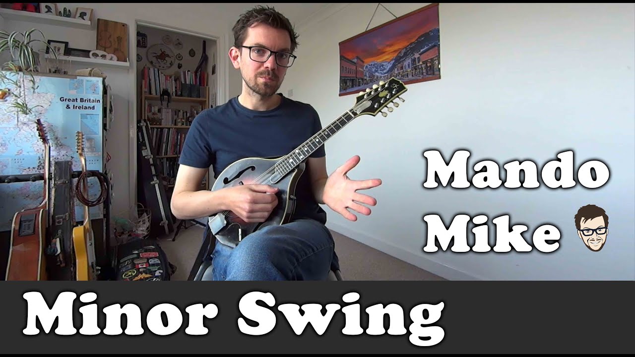 Minor Swing - The Melody & Chords - Mandolin Lesson (Beginner & Intermediate)