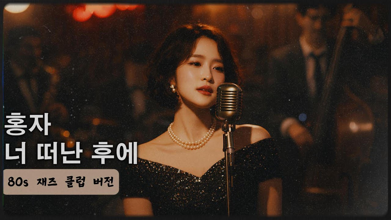 홍자 - 너 떠난 후에(80s 재즈 클럽 버전)🎙️ | #트로트 #7080노래 #홍자