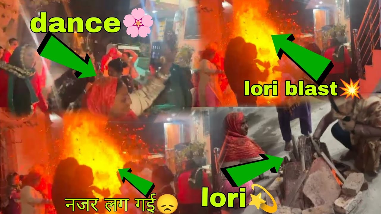 lori blast💥|aag lg gyi🥺|sb ne kra dance💃|najar lg gyi😢#rishiujjinwalvlogs 