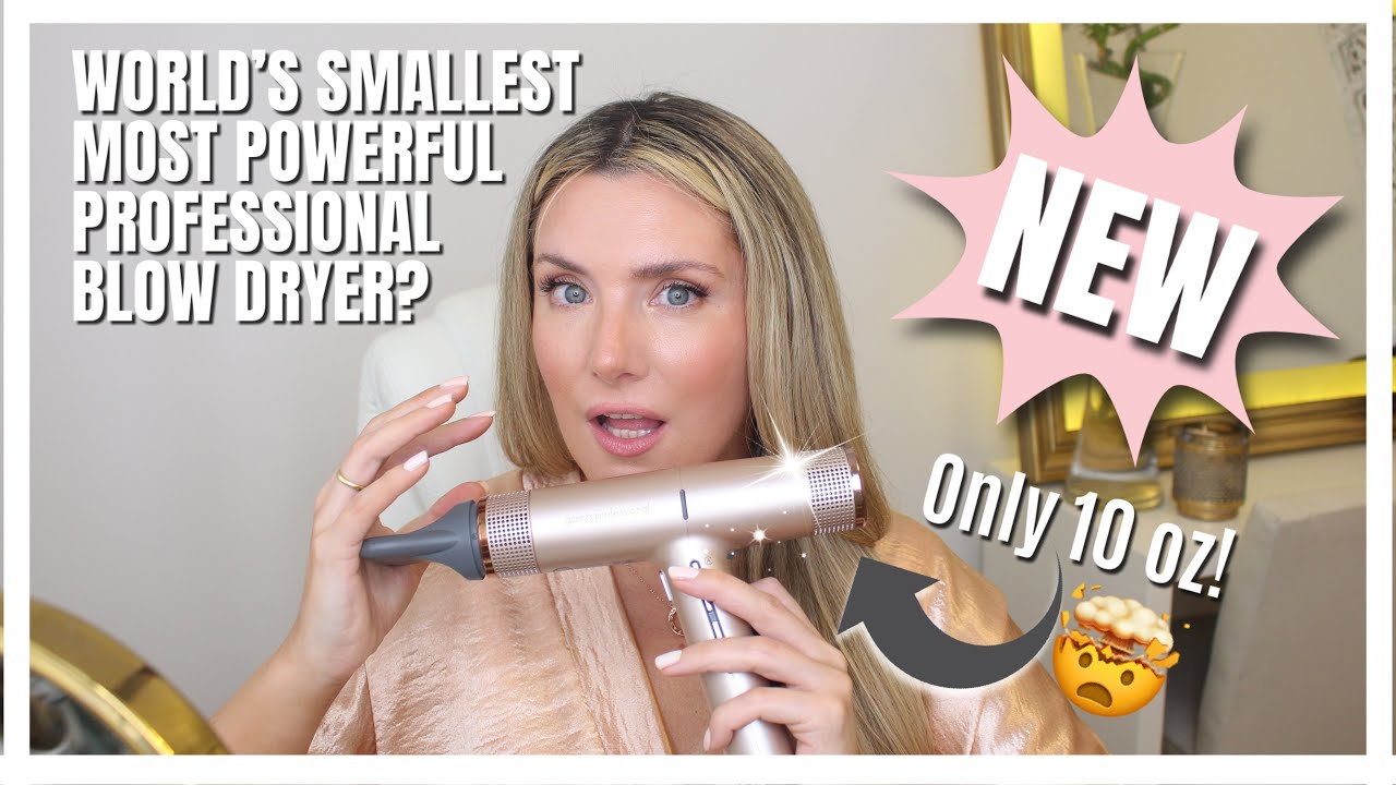 WORLD'S SMALLEST MOST POWERFUL PROFESSIONAL BLOW DRYER??! WE'LL SEE...