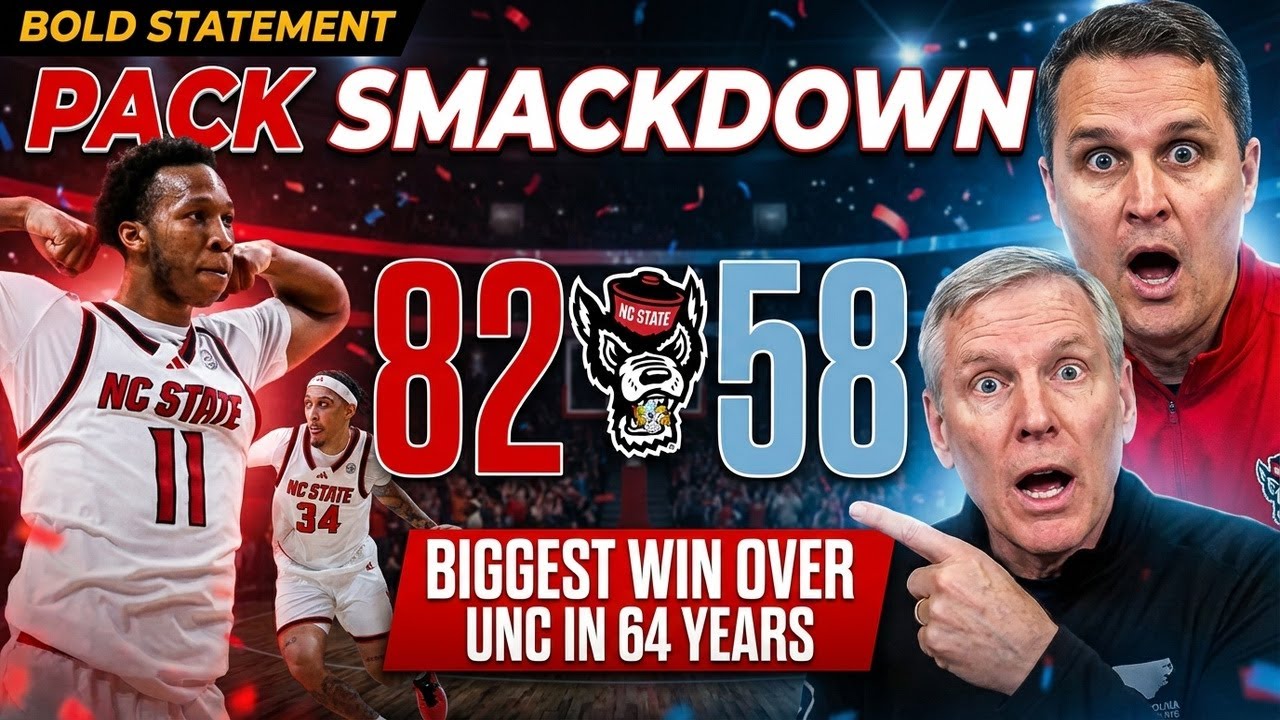 BOLD STATEMENT: DG & Coach Keating Breakdown NC State's 82-58 Blowout Against UNC-CH