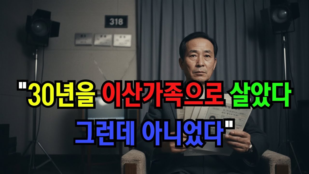 1983년,이산가족이 아니라고 통보받은 사람