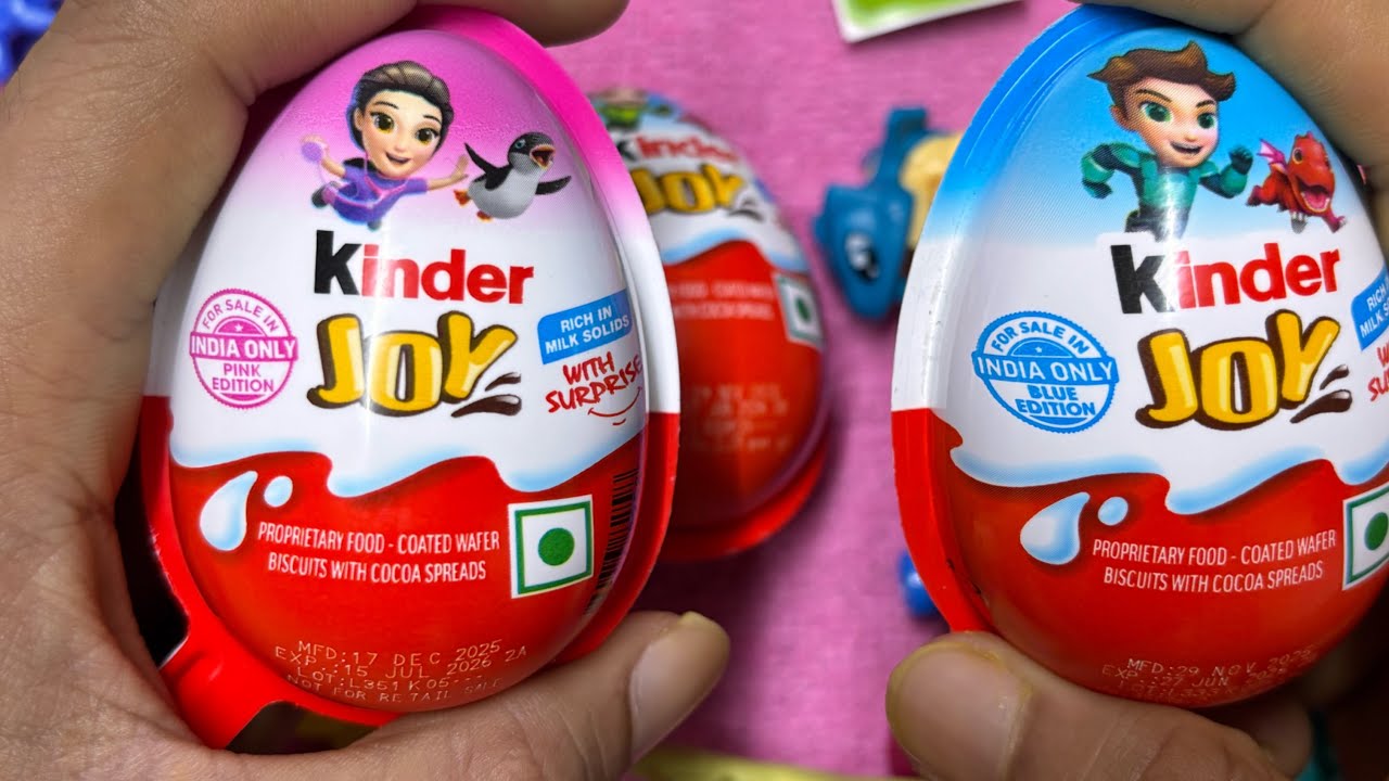 Kinder Joy 😍😋 Unboxing candy 🍭 Sweet ASMR #YouTube #ASMR #candy 