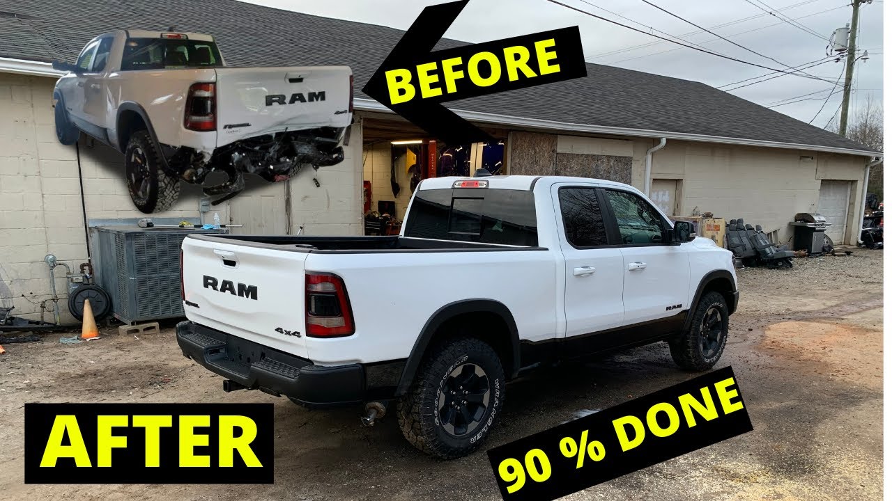 Final Repair Salvage 2019 Ram Rebel Copart Project