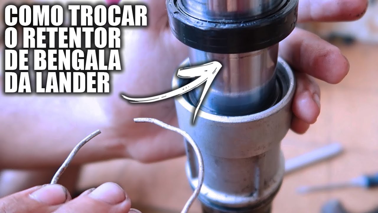 COMO TROCAR O RETENTOR DE BENGALA DA XTZ 250 LANDER