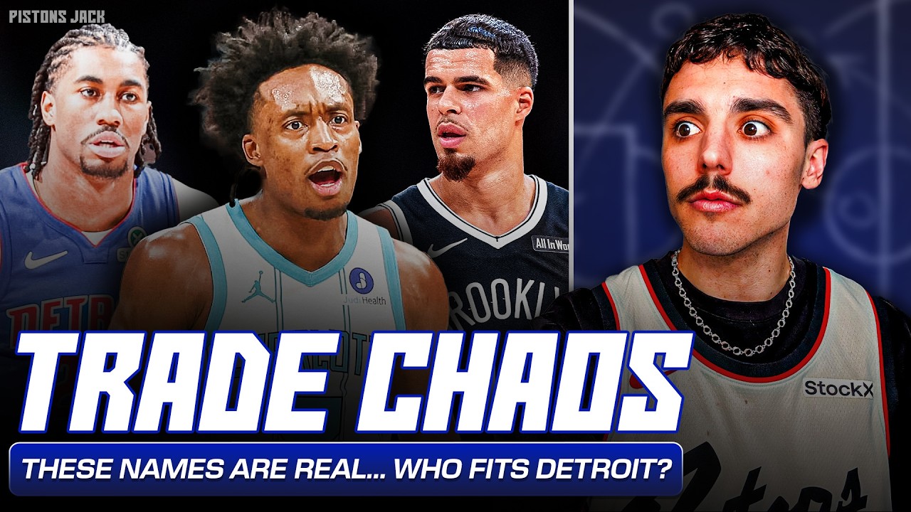 Detroit’s Trade Board Revealed... Pistons Trade Deadline EXPLAINED